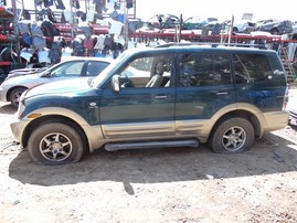 2001 MITSUBISHI MONTERO LIMITED GREEN 3.5 AT 4WD 203976